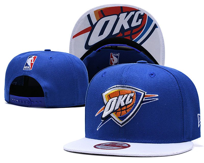 Cheap 2021 NBA Oklahoma City Thunder Hat TX0902
